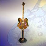 "Michael"
Stainless Steel, Steel & Iridized Glass
Original
92"x30"x24"
Guitar Art