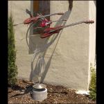 "Crimson"
Stainless Steel & Steel
Original
94"x74"x52"
Guitar Art